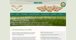 Desktop Screenshot of orientalandwestern.com